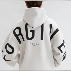 NWT GLO 'FORGIVEN' Fleece Pullover Hoodie